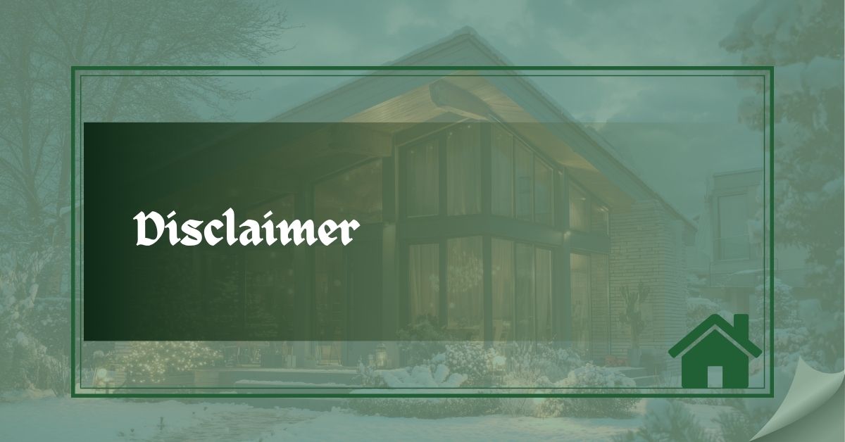 Disclaimer